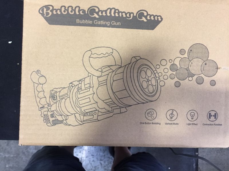Photo 1 of bubble machine 