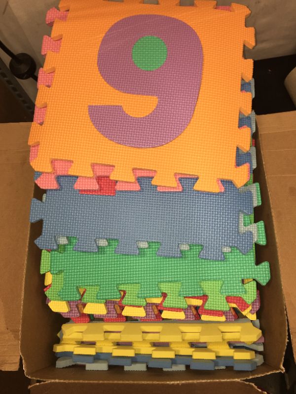 Photo 1 of alphabet and number mat for toddlers 