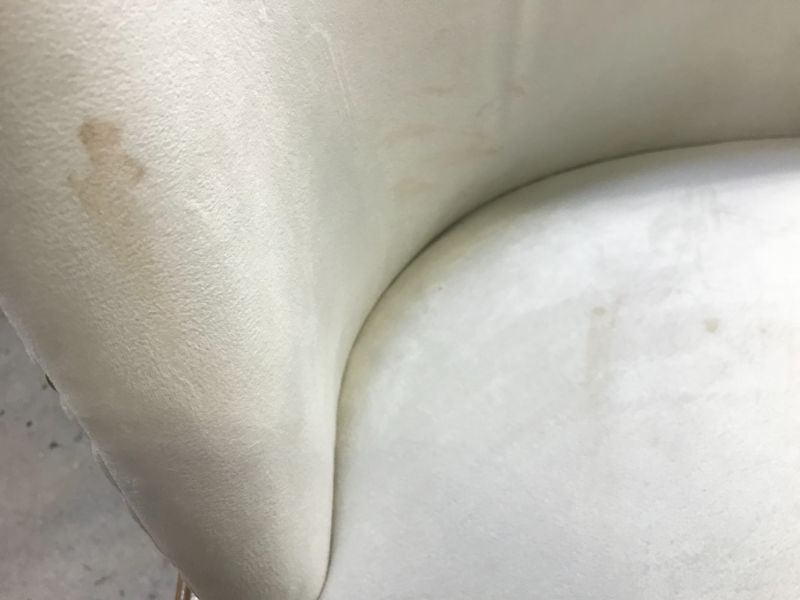 Photo 3 of ACCENT TASK CHAIR IVORY ---dirty small stains 