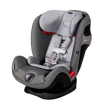 Photo 1 of Cybex Eternis S, All-in-One Convertible Car Seat, 12-Position Height-Adjustable Reclining Headrest, Side Impact Protection, Manhattan Grey, 120 lb (Non- Sensorsafe)
