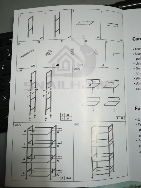 Photo 4 of 4 Tier Storage Shelf