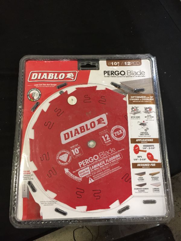 Photo 2 of Diablo-D1012LF (PCD) Laminate Flooring PERGOBlade