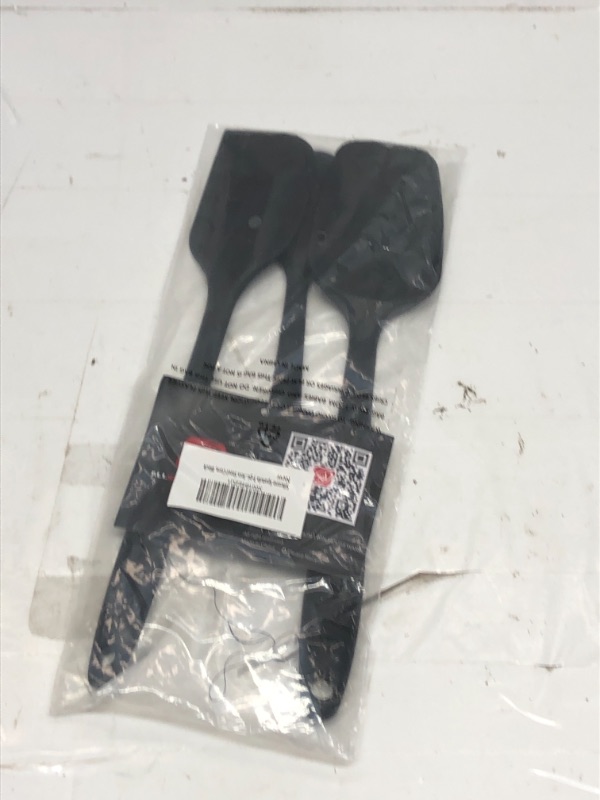 Photo 1 of 3 PACK SILICONE SPATULA SET BLACK 