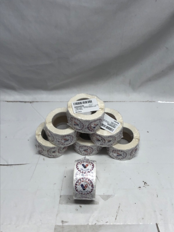 Photo 1 of 7 ROLLS OF VACCINATION STICKERS 500 LABELS PER ROLL 