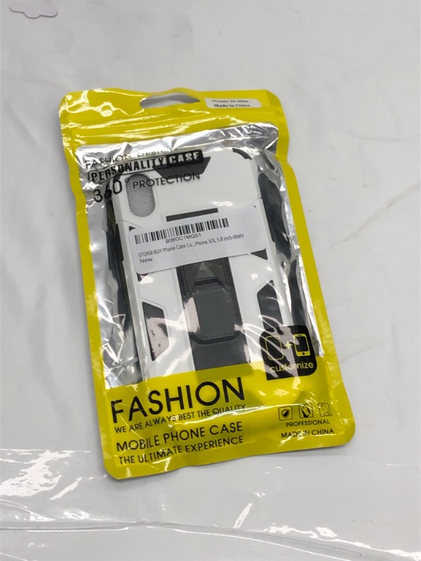 Photo 1 of PHONE CASE FOR IPHONE X/XS WHITE