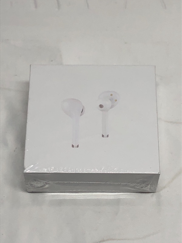Photo 1 of WIRELESS EARBUDS WHITE WITH CHARGING CASE 