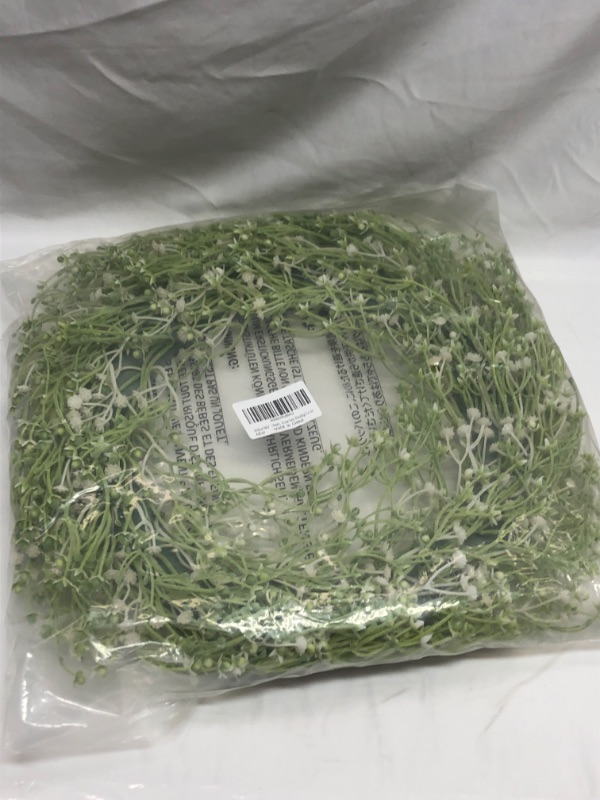 Photo 1 of ARTIFICIAL BABY BREATH WREATH