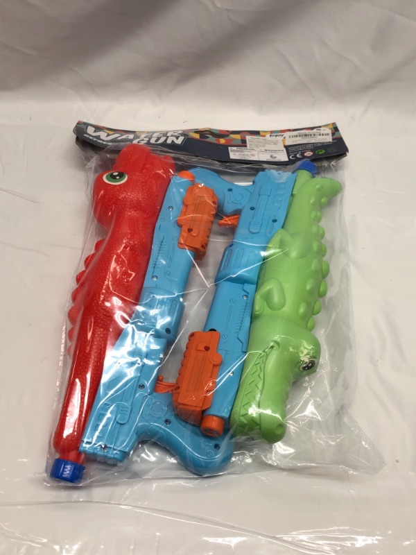 Photo 1 of 2 PACK KIDS WATER GUNS ALLIGATOR