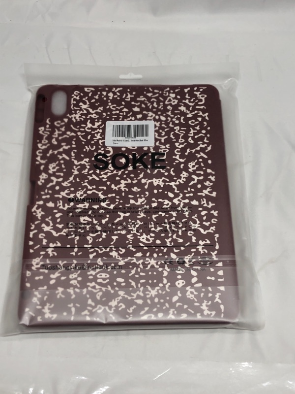 Photo 1 of SOKE IPAD AIR 4 CASE RED 4TH GEN 