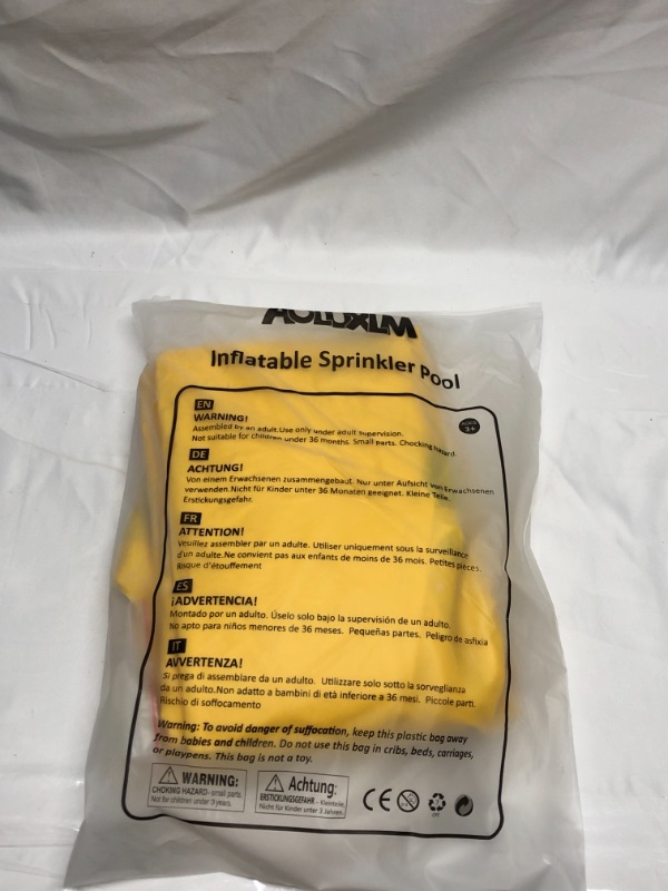 Photo 1 of INFLATABLE SPRINKLER POOL 