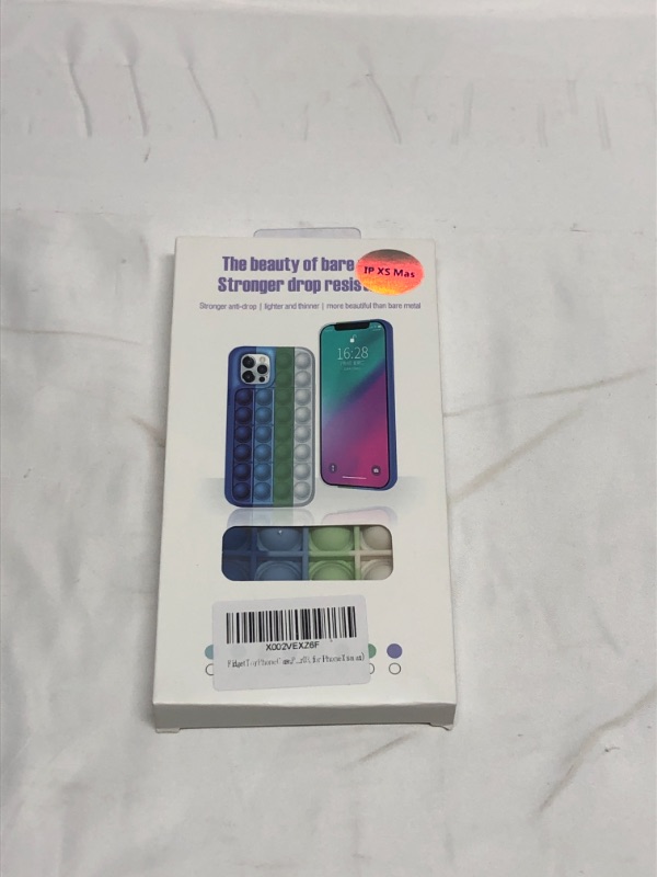 Photo 1 of IPHONE XS MAS PUSH POP FIDGET PHONE CASE 