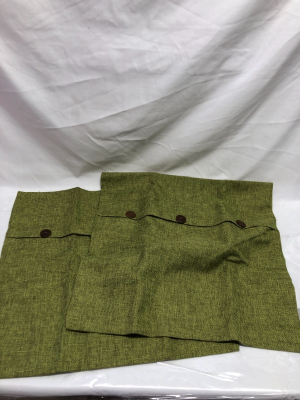 Photo 1 of 2 PACK GREEN DECORATIVE PILLOW CASES 