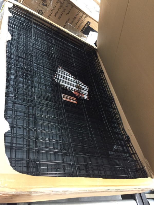 Photo 1 of MidWest iCrate Fold & Carry Single Door Collapsible Wire Dog Crate, 42 inch