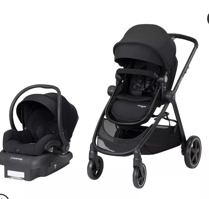 Photo 1 of Maxi-Cosi Zelia 5-in-1 Modular Travel System, Night Black