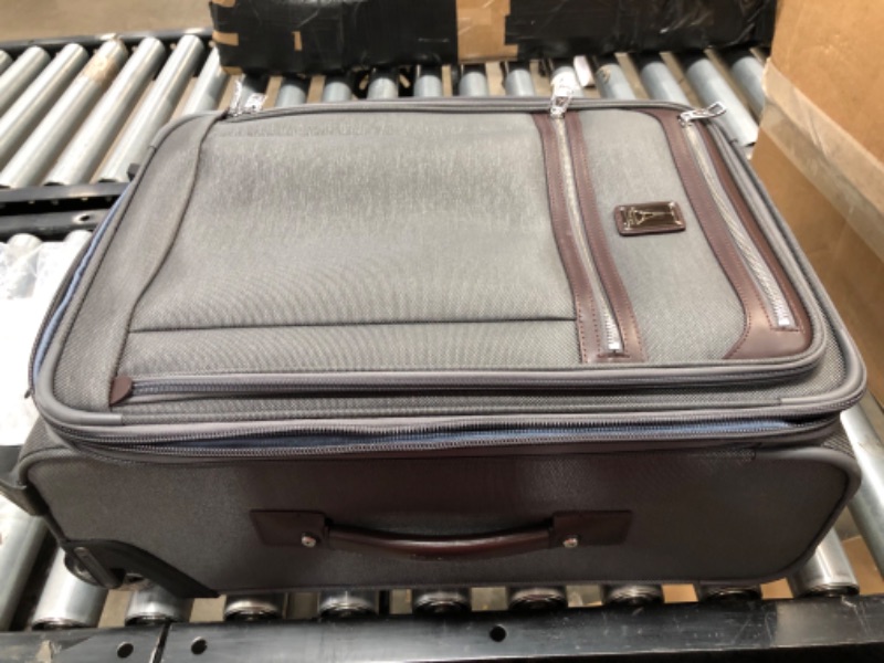 Photo 3 of Travelpro Platinum Elite 22" Expandable Carry-On Rollaboard (Vintage Grey)