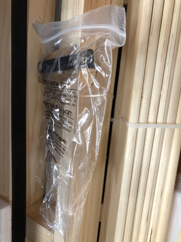 Photo 1 of 4 Inch Low Profile Wood Box Spring/Mattress Foundation, Queen