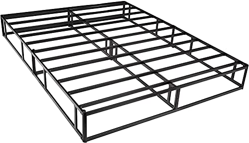 Photo 1 of Amazon Basics Smart Box Spring Bed Base, 9-Inch Mattress Foundation - Queen Size, Tool-Free Easy Assembly