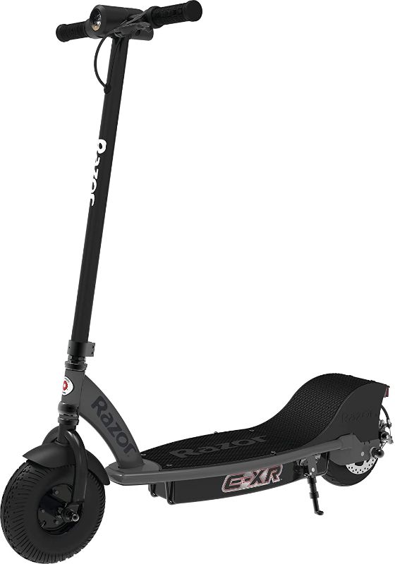 Photo 1 of Razor E-XR Electric Scooter - 350w Brushless Hub-driven Motor, Up to 17 mph and 16 Miles Range, Rear-Wheel Drive, Comfortable Commuting