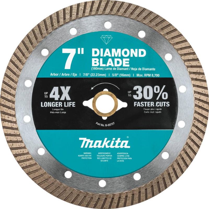 Photo 1 of 7 in. Turbo Rim Diamond Blade for General Purpose