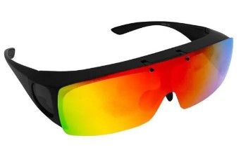 Photo 2 of Bell + Howell Tac Flip Up Polarized Sports Sunglasses