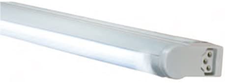 Photo 1 of Jesco Lighting SG5A-28/41-W Sleek Plus Adjustable Grounded 28-Watt T5 Light Fixture, 4100K Color, White Finish
