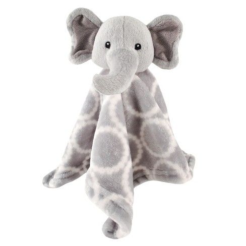 Photo 2 of Hudson Baby Boy and Girl Security Blanket - Gray Elephant