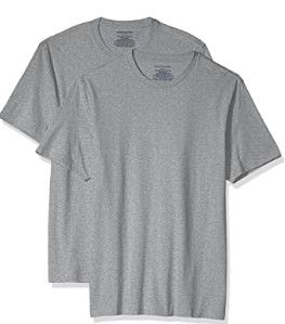 Photo 2 of Amazon Essentials Men's 2-Pack Slim-Fit Short-Sleeve Crewneck T-Shirt
MEDIUM