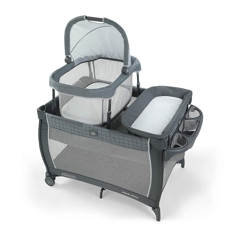 Photo 1 of Graco Pack 'n Play Day2Dream Travel Bassinet Playard Features Portable Bassinet Diaper Changer and More, Alaska
