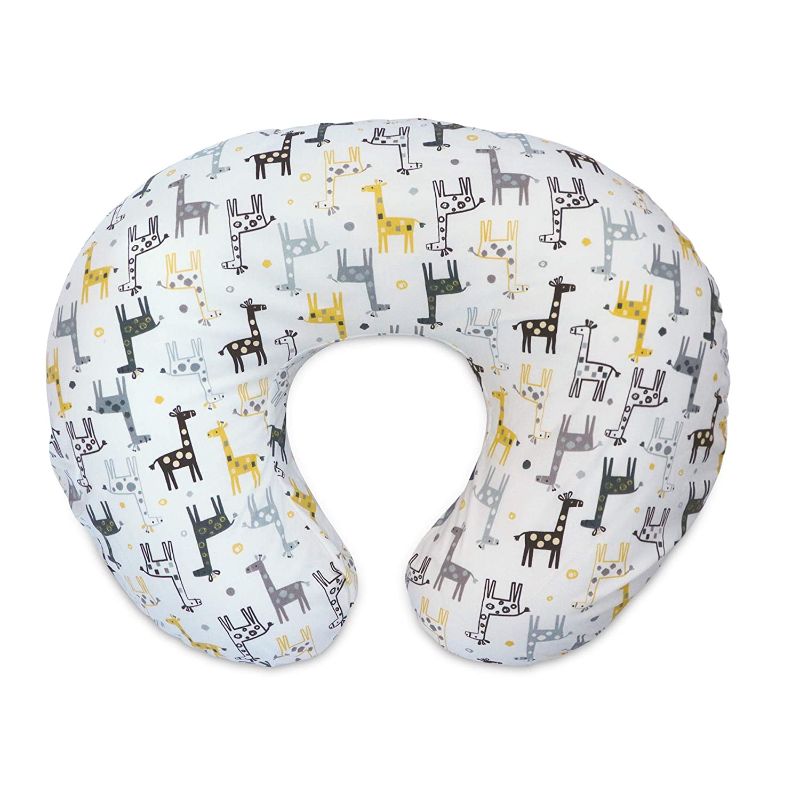 Photo 1 of Boppy Original Nursing Pillow - Gray Gold Giraffe
