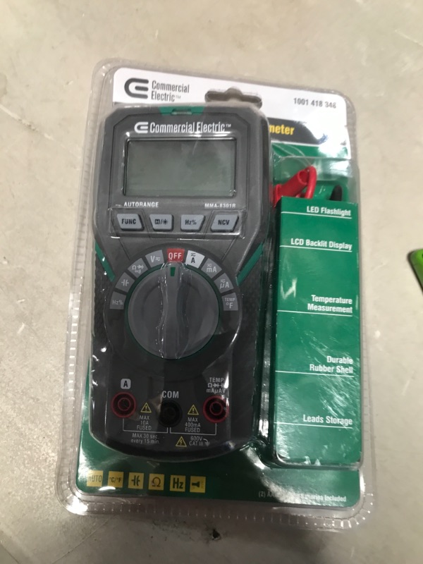 Photo 2 of Auto Ranging Multimeter 600V