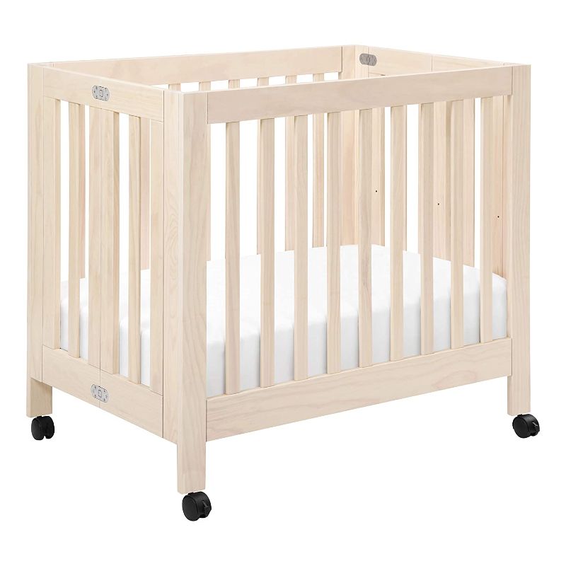 Photo 1 of Babyletto Origami Mini Crib - Washed Natural