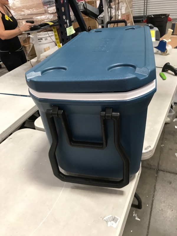 Photo 3 of Coleman 316 100qt Wheeled Cooler - Space Blue