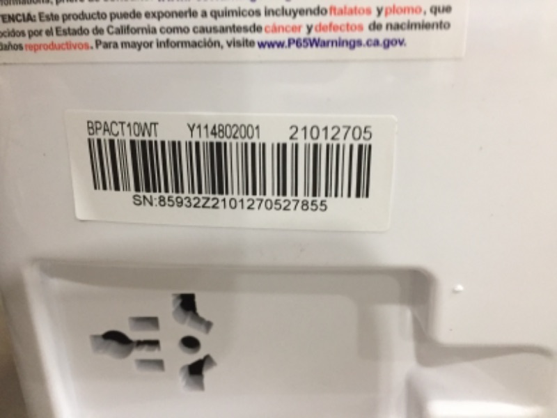 Photo 1 of Black+decker BPACT10WT 10,000 BTU Portable Air Conditioner with Remote