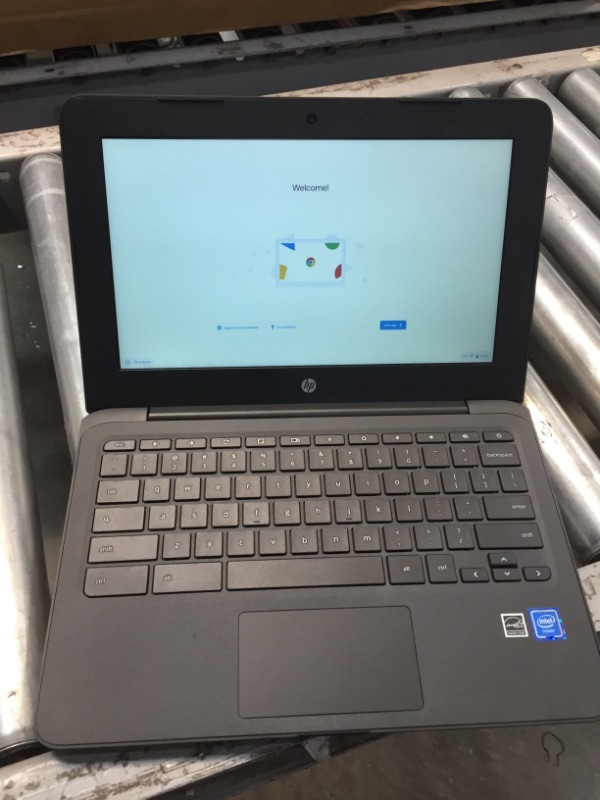 Photo 2 of NEW HP Chromebook 11.6in Display Intel Celeron N3350 4GB RAM 32GB eMMC Chrome OS