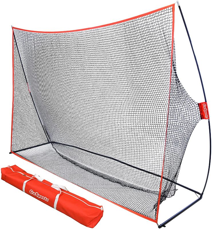 Photo 1 of GoSports Golf Practice Hitting Net - Choose Between Huge 10'x7' or 7'x7' Nets -Personal Driving Range for Indoor or Outdoor Use - Designed by Golfers for Golfers