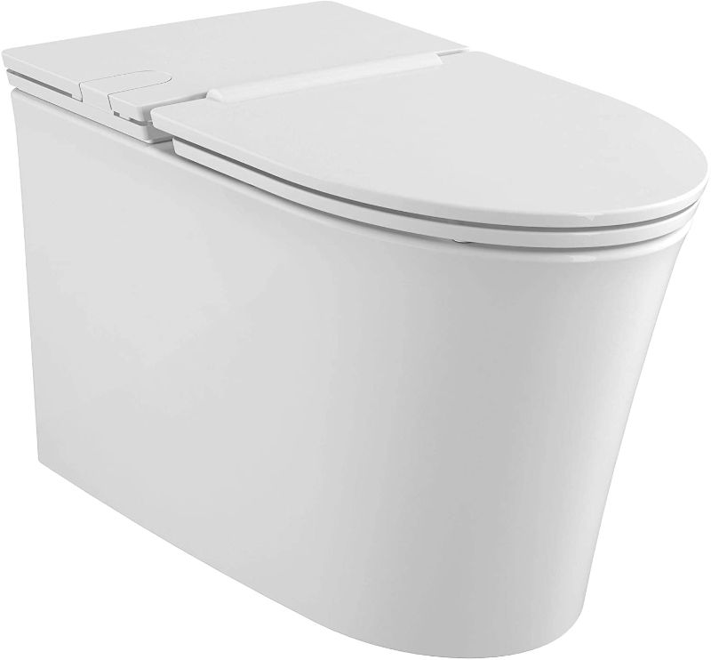 Photo 1 of American Standard 2548A100.020 Studio S Right Height Elongated Low-Profile Toilet with Seat