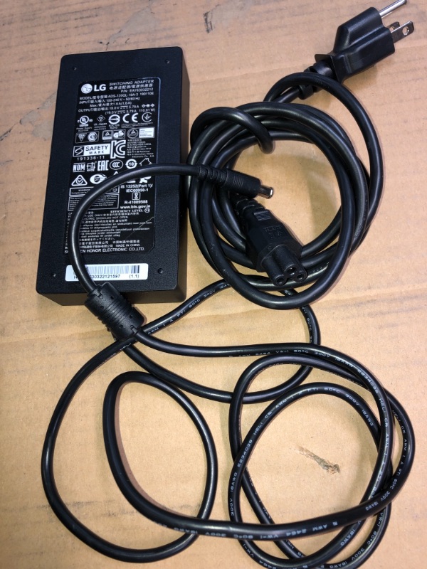 Photo 2 of UpBright AC Adapter Compatible with LG 34GN850 34GN850-B 34GN85B 34GN85B-B UltraGear 27GN950 27GN950-B 27GN95B 27GP950-B 27GP95B 27GP950 Gaming Monitor ADS-120QL-19A-3 190110E Honor 19VDC Power Supply
