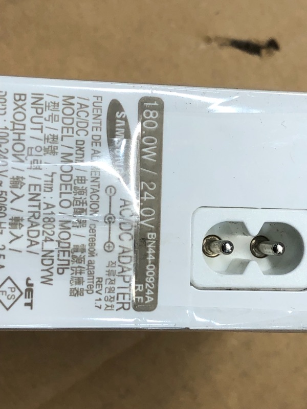 Photo 3 of Original SAMSUNG A18024_NDYW Power Adapter Cable Cord Box Adaptor- POWER CABLE IS NOT INCLUDED 
