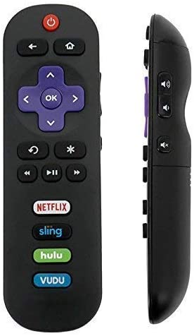 Photo 1 of PACK OF 3- Replacement Remote for All TCL Roku TV with Sling, VUDU and Hulu Shortcuts. BATTERIES ARE NOT INCLUDED 
