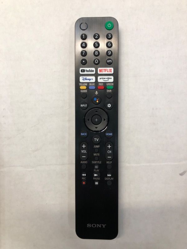 Photo 2 of OEM Sony RMF-TX520U Smart Voice Remote Control Compatible with TV Models Bravia, 1-009-952-11, KD-43X80J KD-43X85J KD-50X80J XR-50X90J XR-50X94J XR-55A80J XR-55A84J Among Others-BATTERIES ARE NOT INCLUDED !!
