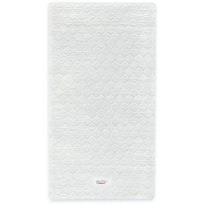 Photo 1 of Babyletto Pure Core Non-Toxic Mini Crib Mattress with Hybrid Cover