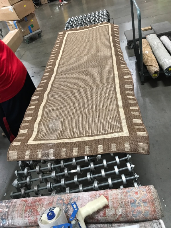 Photo 1 of 32" x 82" Brown Runner