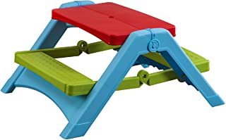 Photo 1 of PalPlay Folding Indoor/Outdoor Picnic Table in Multi