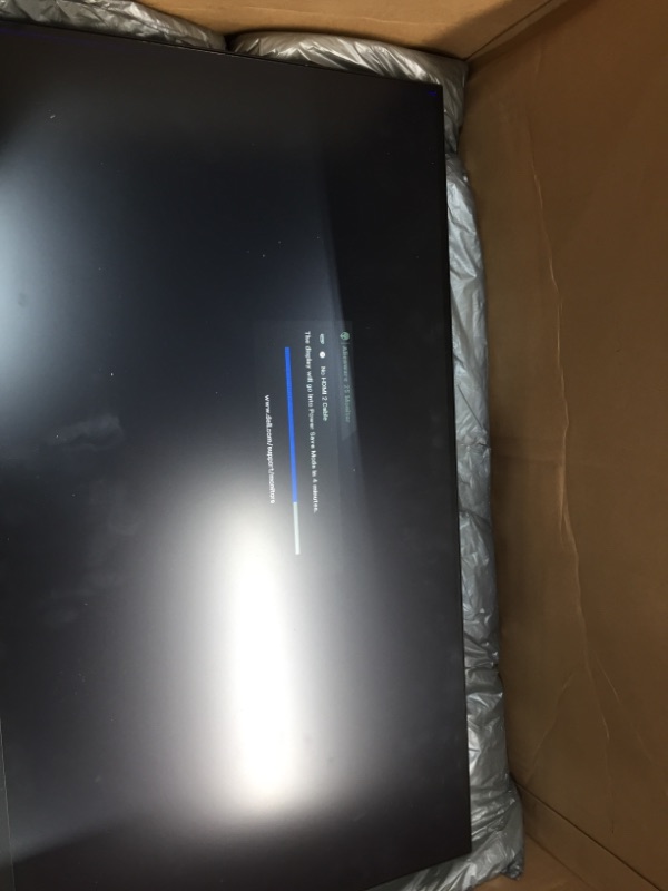 Photo 2 of **MISSING STAND AND HDMI PORT DOES NOT WORK**Alienware 240Hz Gaming Monitor 24.5 Inch Full HD Monitor with IPS Technology, Dark Gray - Dark Side of the Moon - AW2521HF ***sc reen is broken
25 Inches
