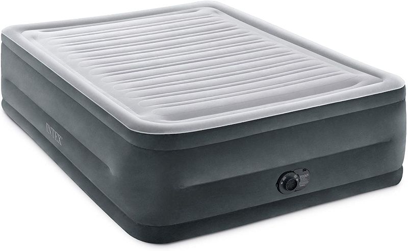 Photo 1 of Intex Dura-Beam Deluxe Comfort Plush Airbed Series with Internal Pump (2021 Model)
80"L x 60"W x 22"T
