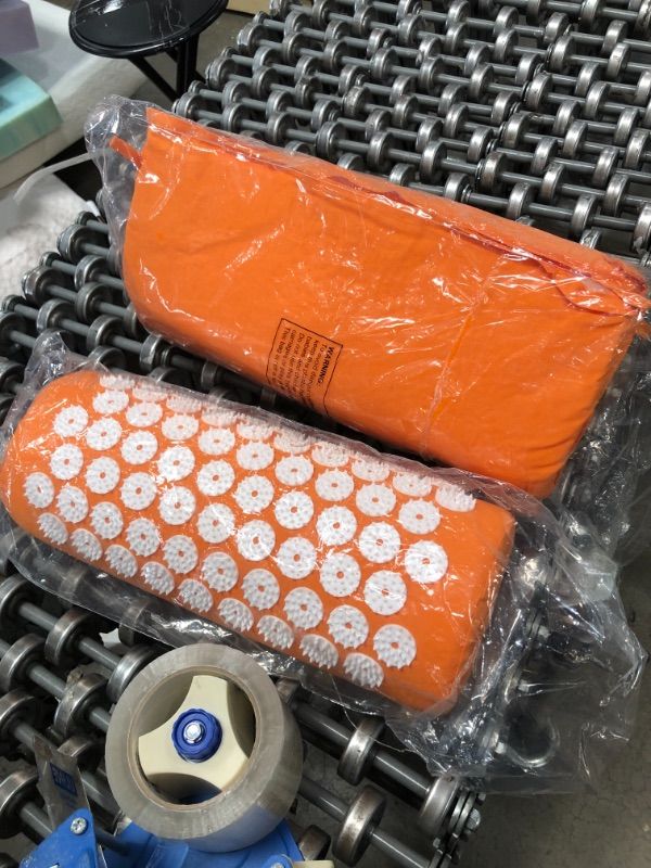 Photo 2 of Acupressure Mat and Pillow Set - Orange