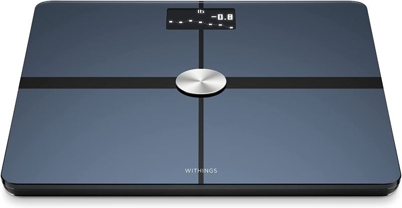 Photo 1 of Withings Body+ - Digital Wi-Fi Smart Scale with Automatic Smartphone App Sync, Full Body Composition Including, Body Fat, BMI, Water Percentage, Muscle & Bone Mass, with Pregnancy Tracker & Baby Mode
