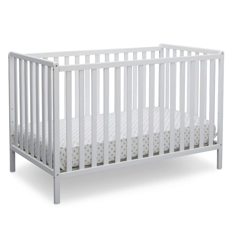 Photo 1 of Delta Children Heartland 4-in-1 Convertible Crib - White