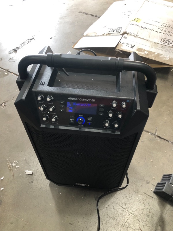 Photo 4 of Denon AUDIO-COMMANDER Professional Mobile PA System