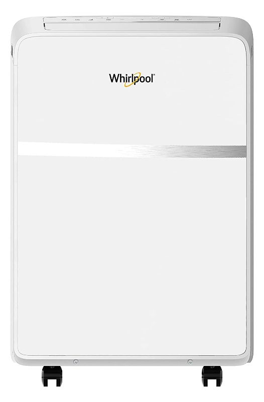 Photo 1 of Whirlpool WHAP13HBWC 8000 Portable Air Conditioner with 7600 BTU Heating, 27.900, White

//accessory is damaged//tested,working
